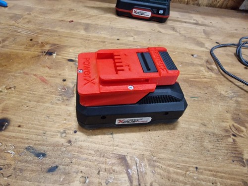 Adattatore batteria parkside - adattatore,