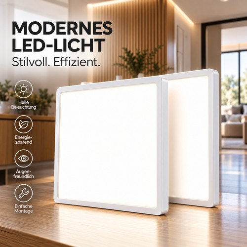 Plafoniera led 24w - plafoniera, ip54