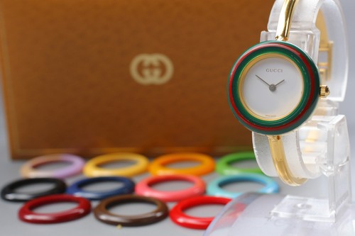 Con scatola orologio gucci - [con,
