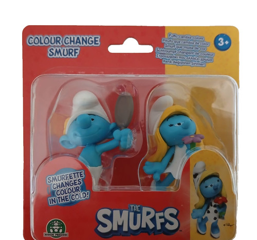 Puffi the smurfs colour - smurfs,